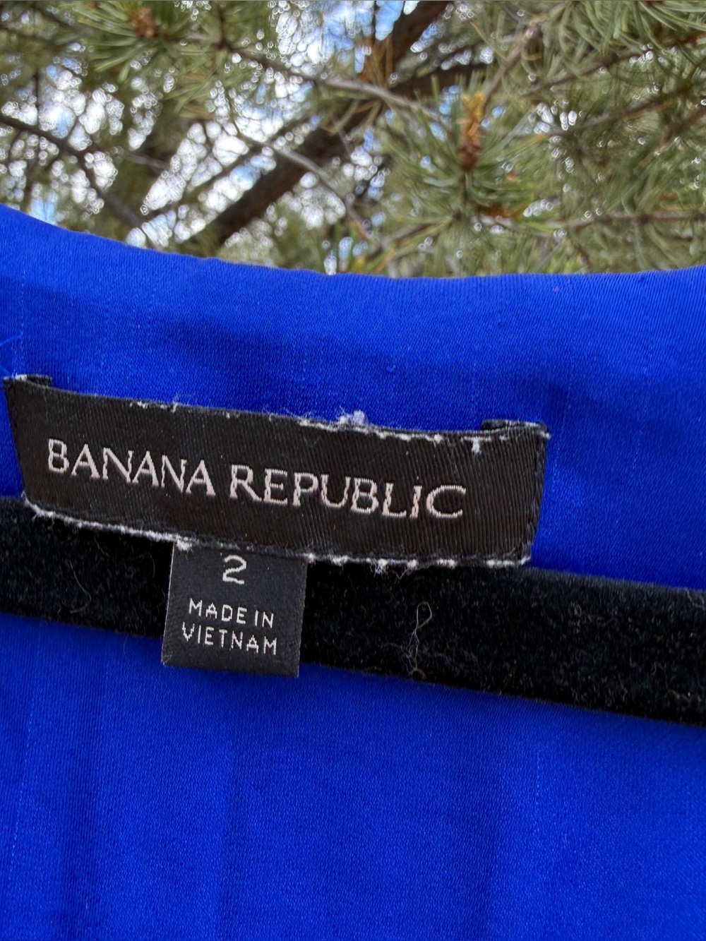 Banana republic blue dress - Picture 3 of 9